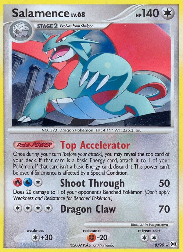 Image for Salamence (8/99) [Arceus] - Pokemon