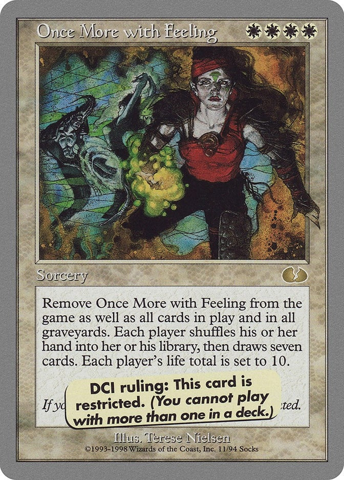 Image for Once More with Feeling (11) [Unglued] - Magic: The Gathering