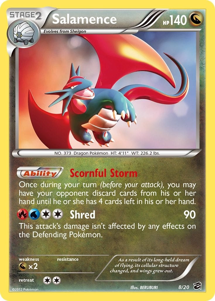 Image for Salamence (8/20) [Dragon Vault] - Pokemon