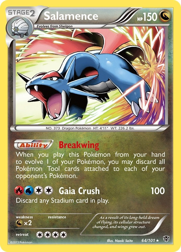 Image for Salamence (64/101) [Plasma Blast] - Pokemon