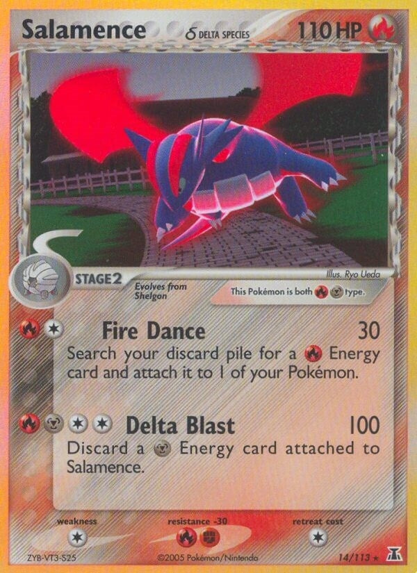 Image for Salamence (Delta Species) (14/113) [Delta Species] - Pokemon