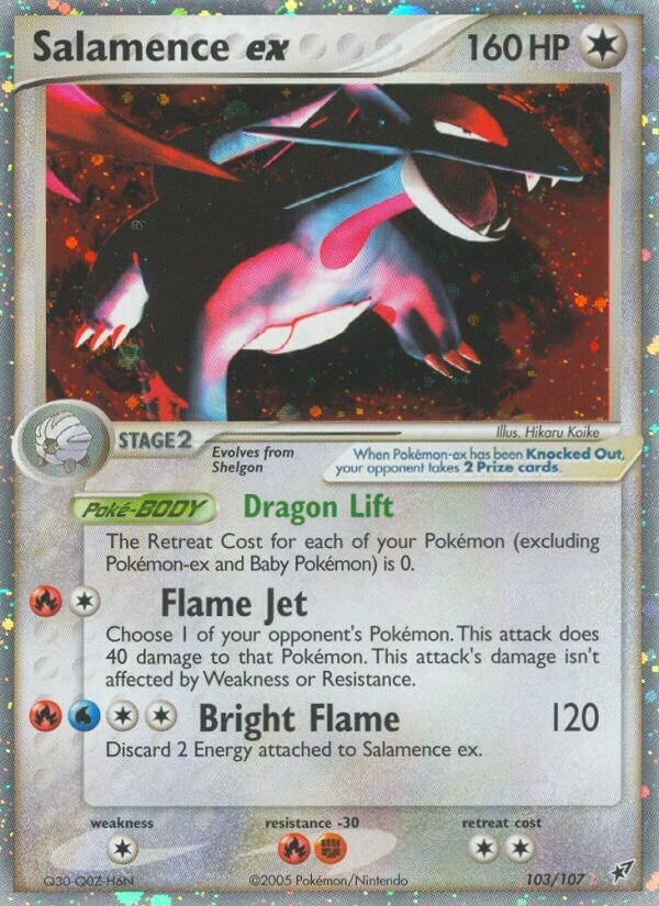 Image for Salamence ex (103/107) [Deoxys] - Pokemon