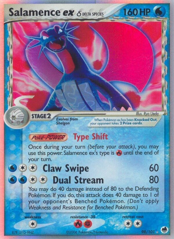 Image for Salamence ex (Delta Species) (98/101) [Dragon Frontiers] - Pokemon
