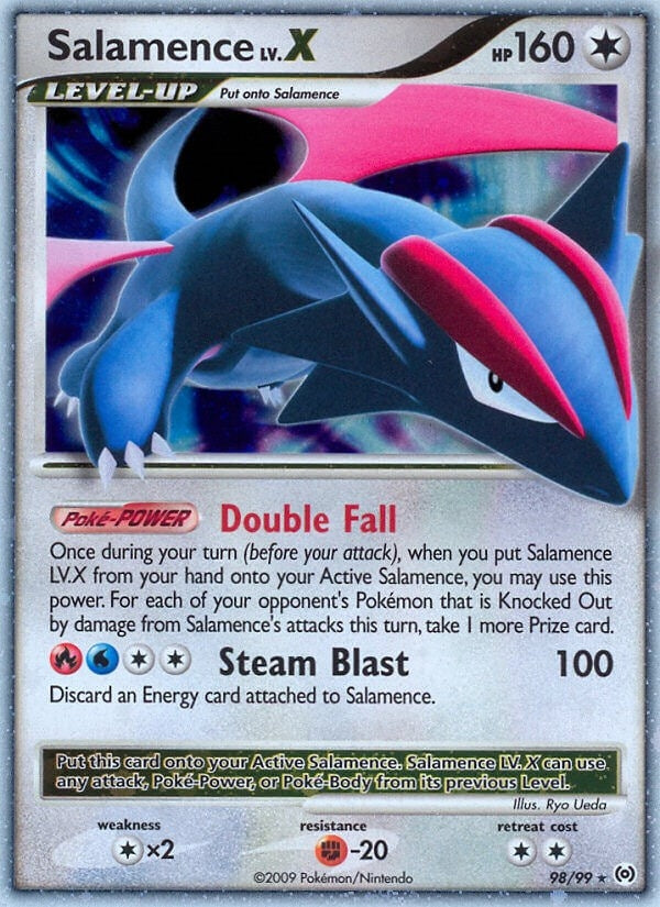 Image for Salamence Lv.X (98/99) [Arceus] - Pokemon