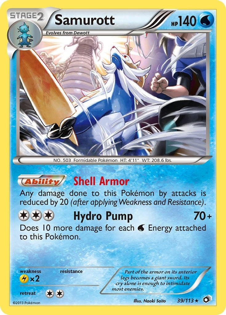 Image for Samurott (39/113) [Legendary Treasures] - Pokemon