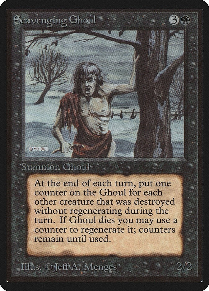 Image for Scavenging Ghoul [Beta Edition] - Magic: The Gathering