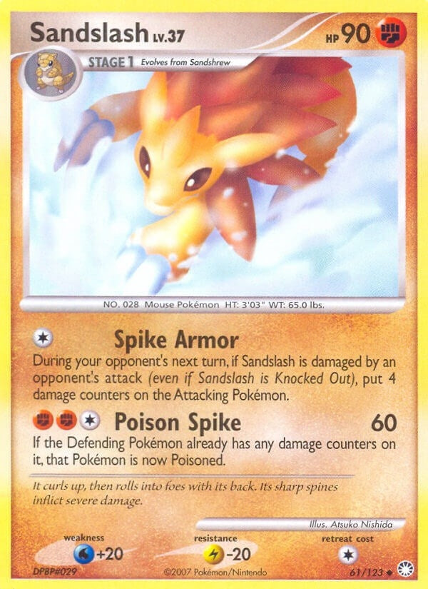 Image for Sandslash (61/123) [Mysterious Treasures] - Pokemon