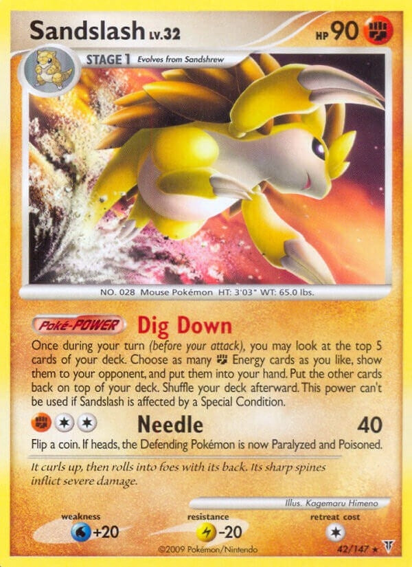Image for Sandslash (42) [Supreme Victors] - Pokemon