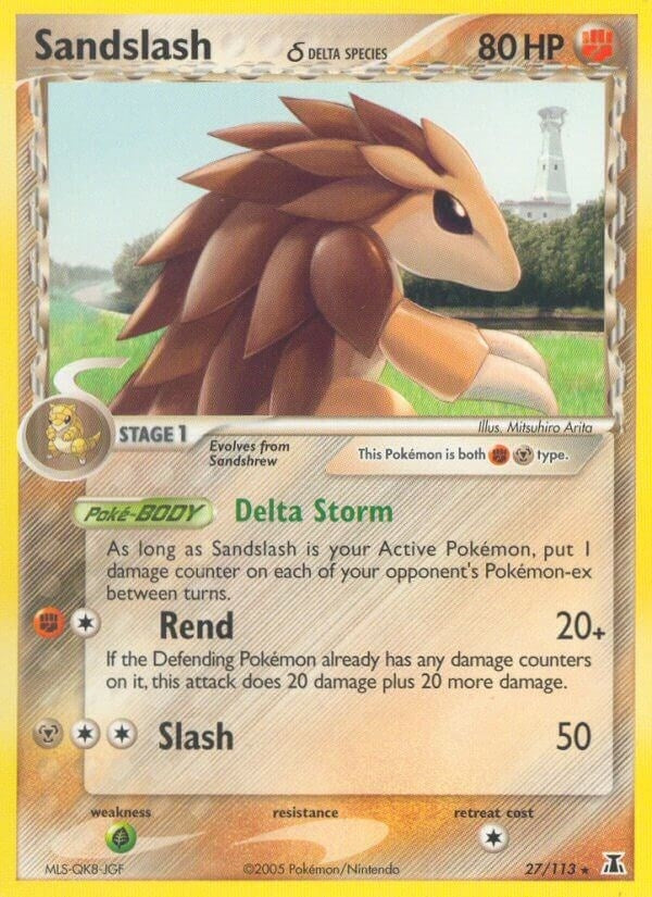 Sandslash (Delta Species) (27/113) [Delta Species]
