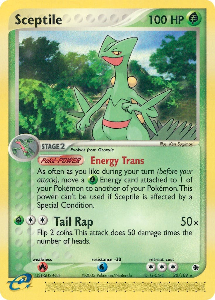 Image for Sceptile (20/109) [Ruby and Sapphire] - Pokemon