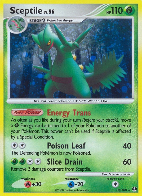 Image for Sceptile (10/100) [Stormfront] - Pokemon