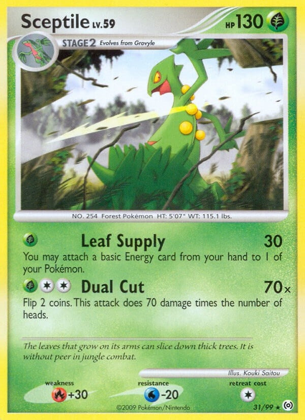 Image for Sceptile (31) (31/99) [Arceus] - Pokemon