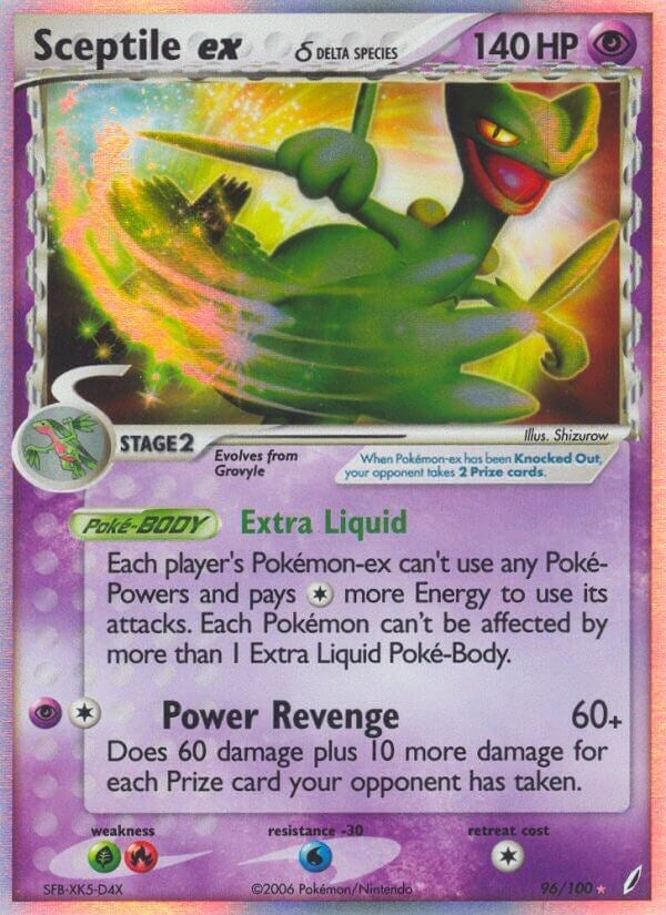 Image for Sceptile ex (Delta Species) (96/100) [Crystal Guardians] - Pokemon