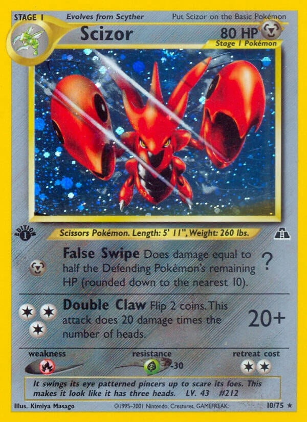 Image for Scizor (10) (10/75) [Neo Discovery] - Pokemon