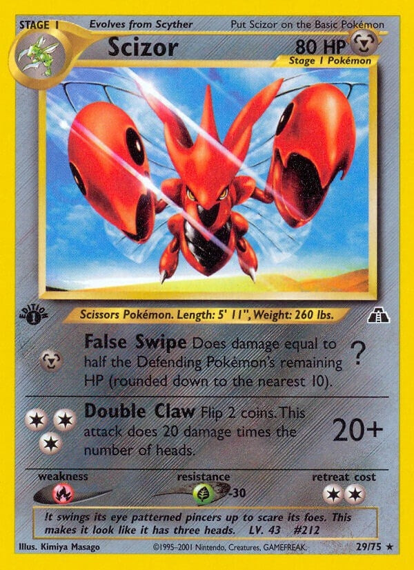 Image for Scizor (29) (29/75) [Neo Discovery] - Pokemon