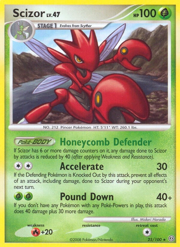 Image for Scizor (25/100) [Stormfront] - Pokemon