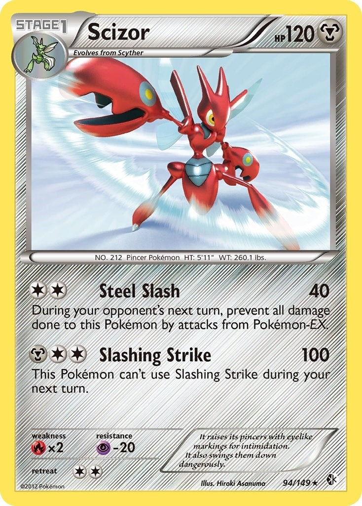 Image for Scizor (94/149) [Boundaries Crossed] - Pokemon