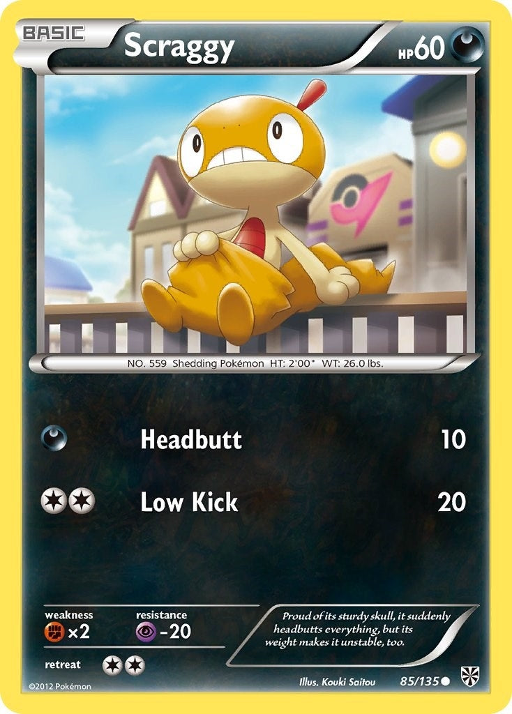 Image for Scraggy (85/135) [Plasma Storm] - Pokemon