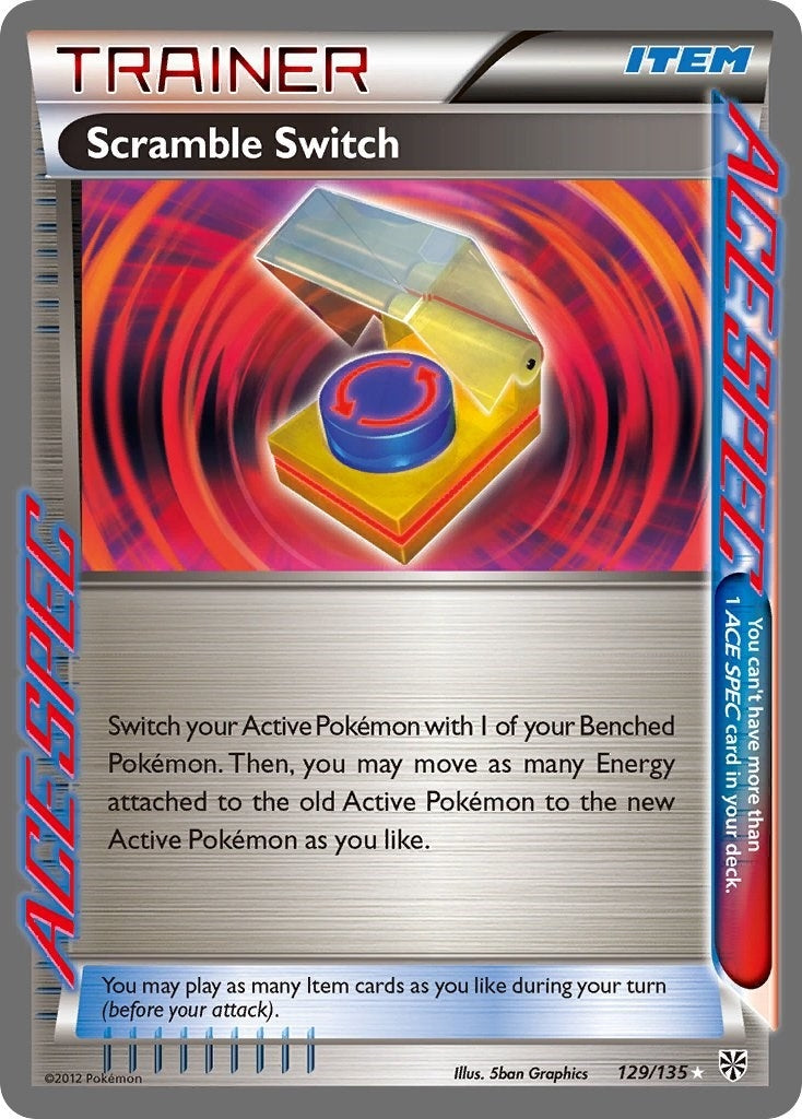 Image for Scramble Switch (129/135) [Plasma Storm] - Pokemon