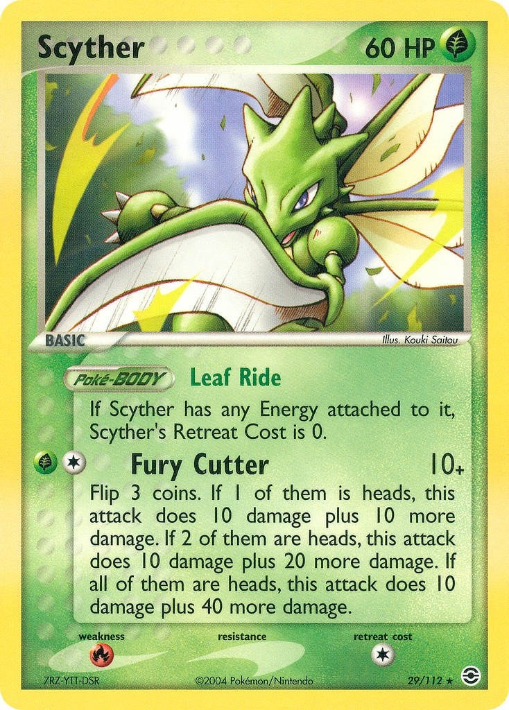 Image for Scyther (29/112) [FireRed & LeafGreen] - Pokemon