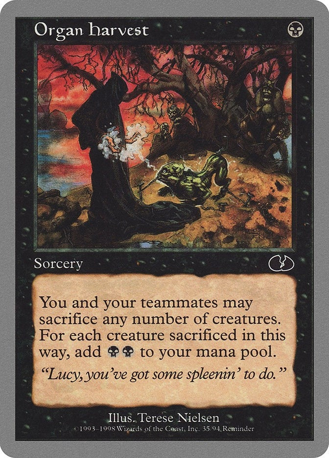 Image for Organ Harvest (35) [Unglued] - Magic: The Gathering