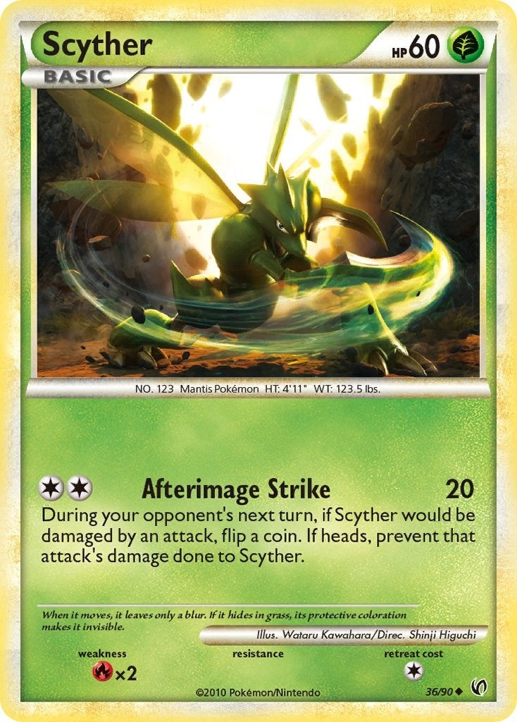 Image for Scyther (36) (36/90) [Undaunted] - Pokemon
