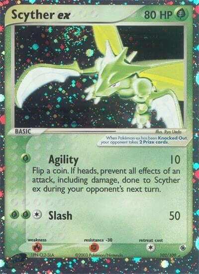 Image for Scyther ex (102/109) [Ruby and Sapphire] - Pokemon