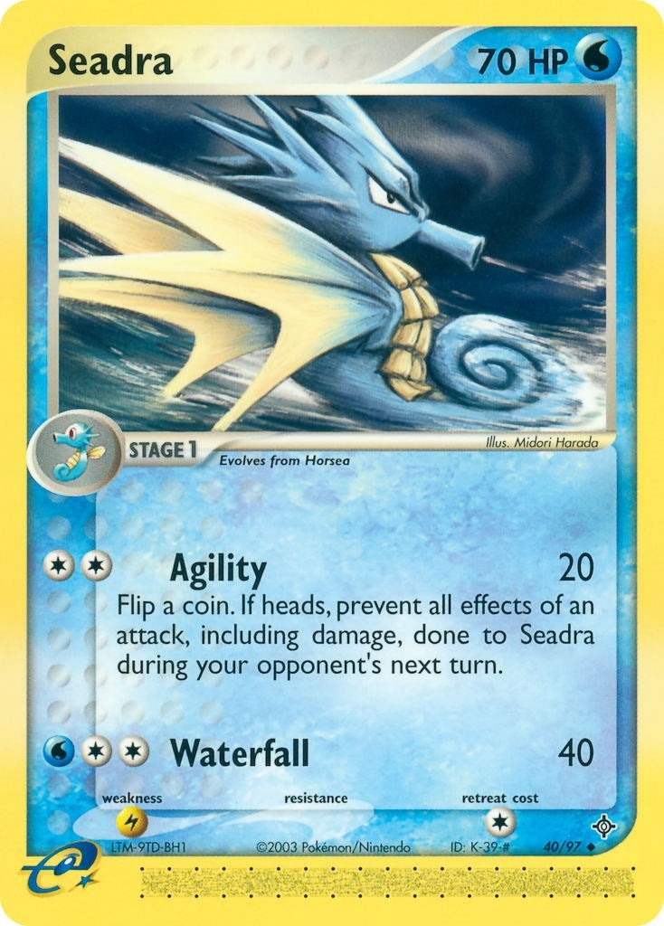 Image for Seadra (40/97) [Dragon] - Pokemon