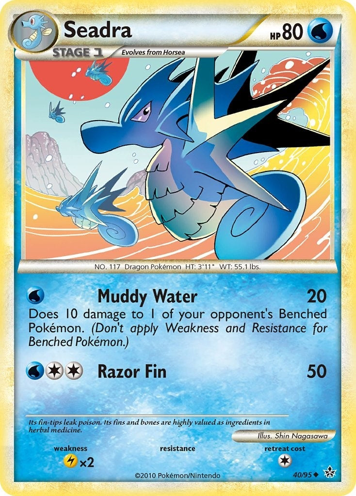 Image for Seadra (40/95) [Unleashed] - Pokemon
