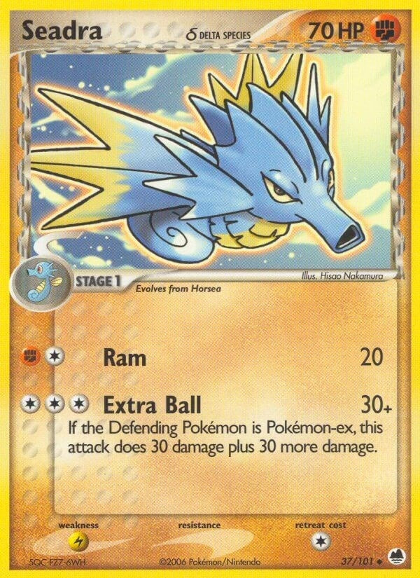 Image for Seadra - 037/101 (Delta Species) (37/101) [Dragon Frontiers] - Pokemon