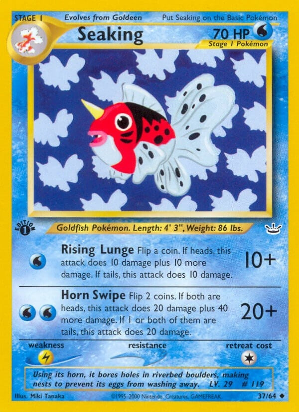 Image for Seaking (37/64) [Neo Revelation] - Pokemon