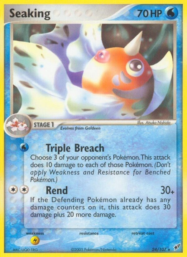 Image for Seaking (24/107) [Deoxys] - Pokemon