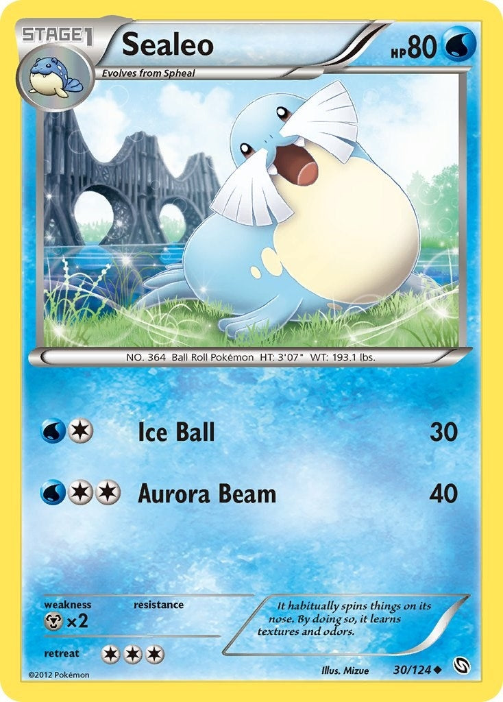 Image for Sealeo (30/124) [Dragons Exalted] - Pokemon