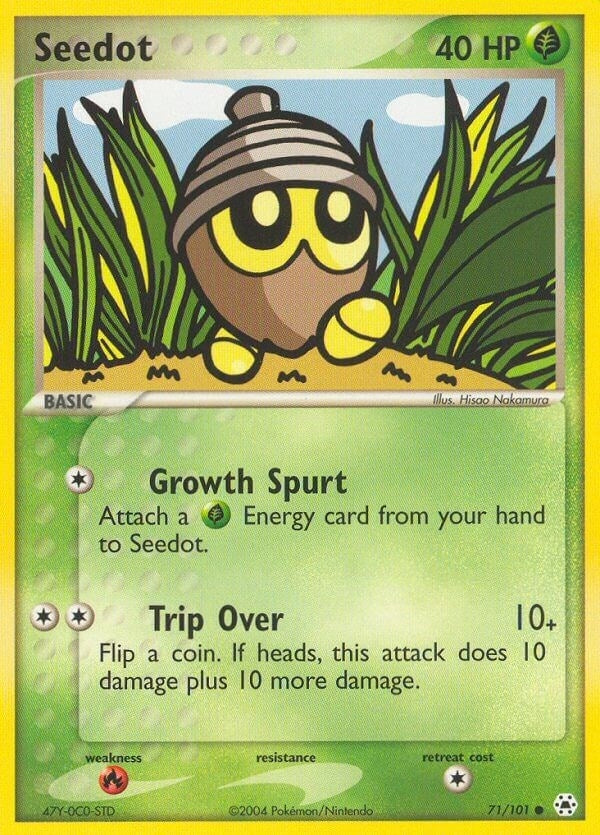 Image for Seedot (71/101) [Hidden Legends] - Pokemon