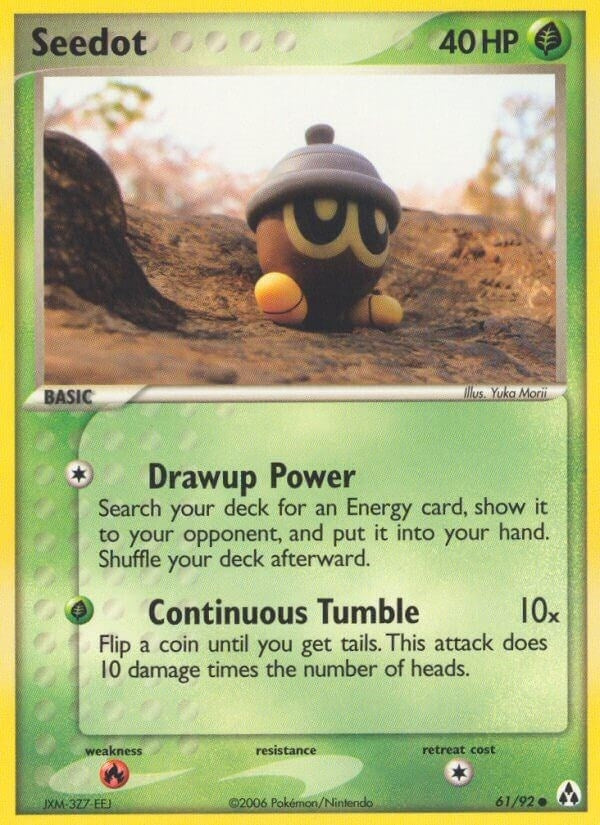 Image for Seedot (61/92) [Legend Maker] - Pokemon