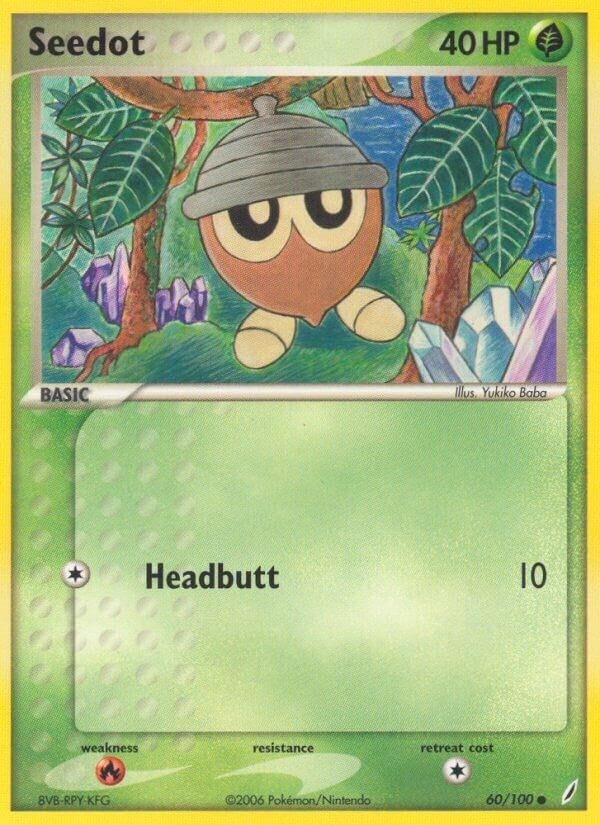 Image for Seedot (60/100) [Crystal Guardians] - Pokemon