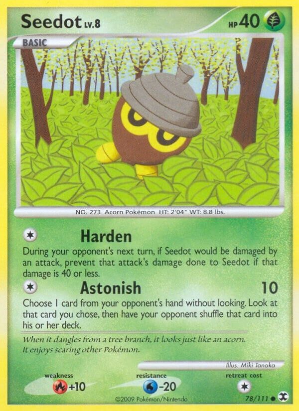 Image for Seedot (78/111) [Rising Rivals] - Pokemon