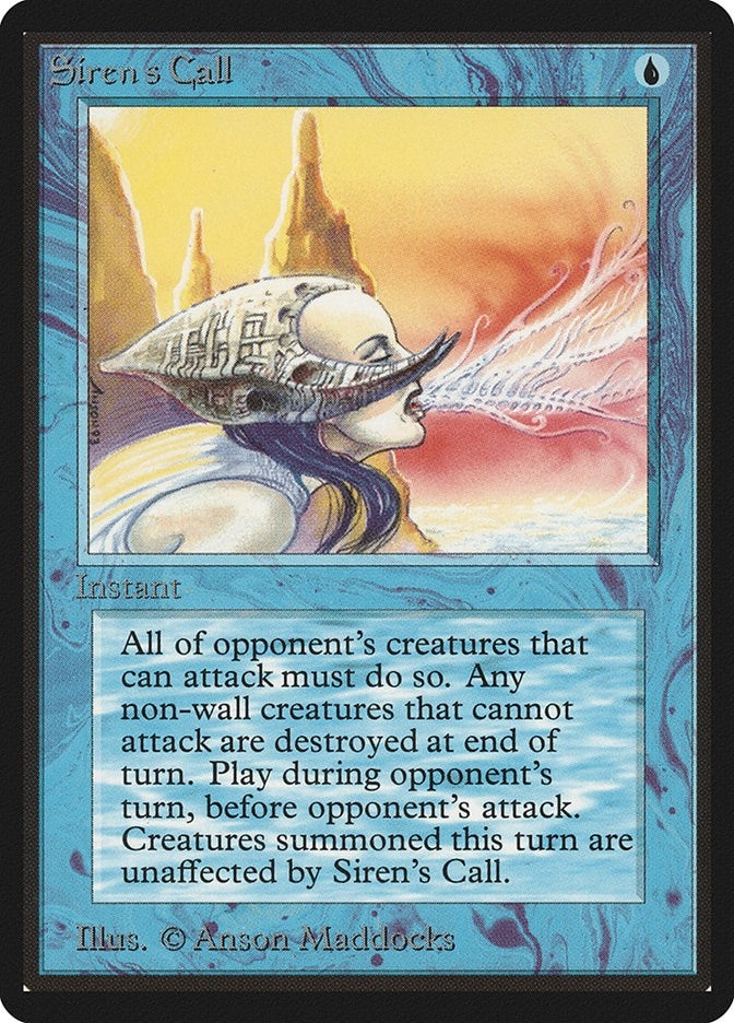 Image for Siren's Call [Beta Edition] - Magic: The Gathering