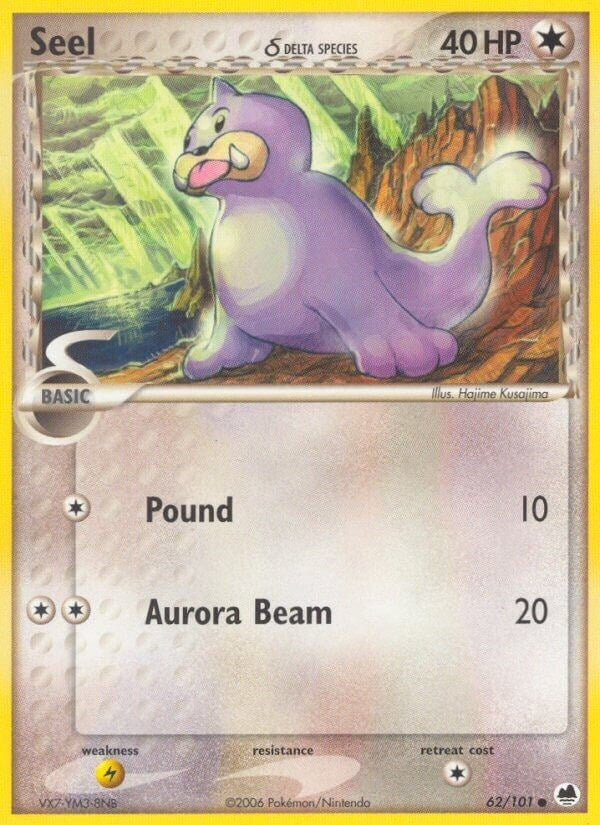 Image for Seel (Delta Species) (62/101) [Dragon Frontiers] - Pokemon