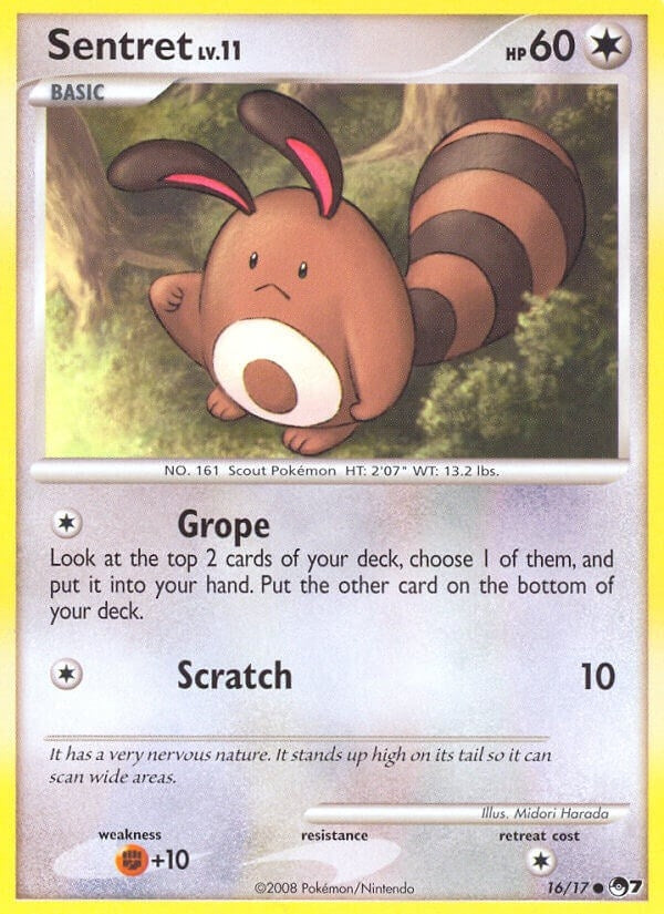 Image for Sentret (016/017) [POP Series 7] - Pokemon