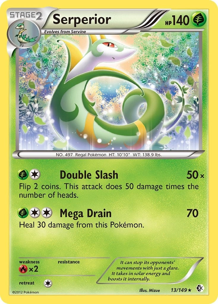 Image for Serperior (13/149) [Boundaries Crossed] - Pokemon