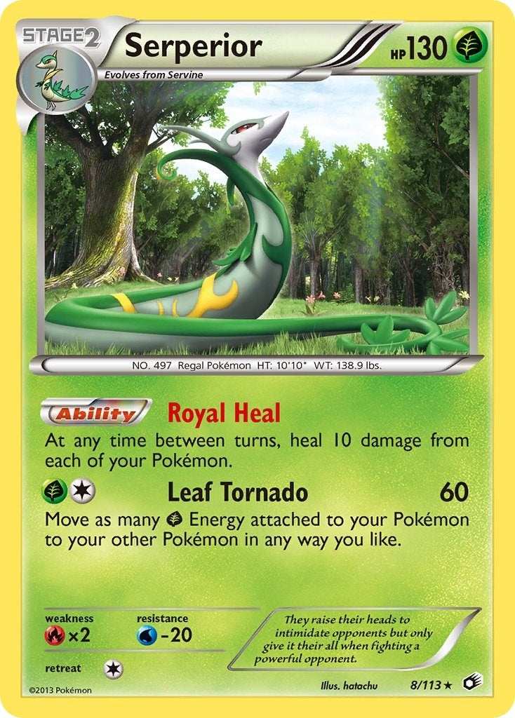 Image for Serperior (8/113) [Legendary Treasures] - Pokemon