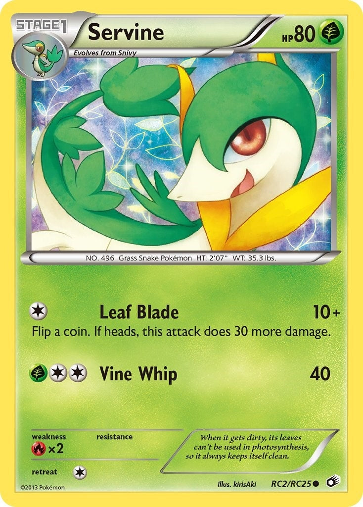 Image for Servine (RC2/RC25) [Legendary Treasures: Radiant Collection] - Pokemon