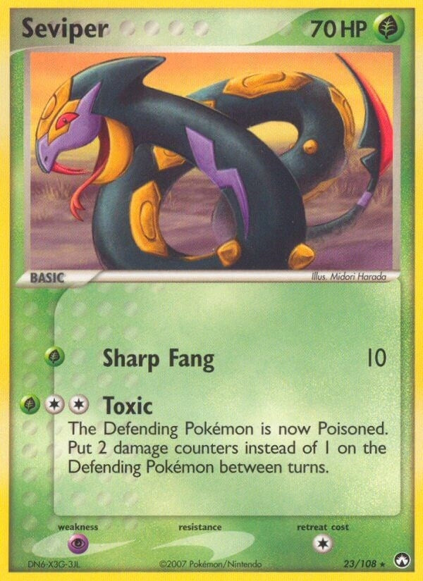 Image for Seviper (23/108) [Power Keepers] - Pokemon