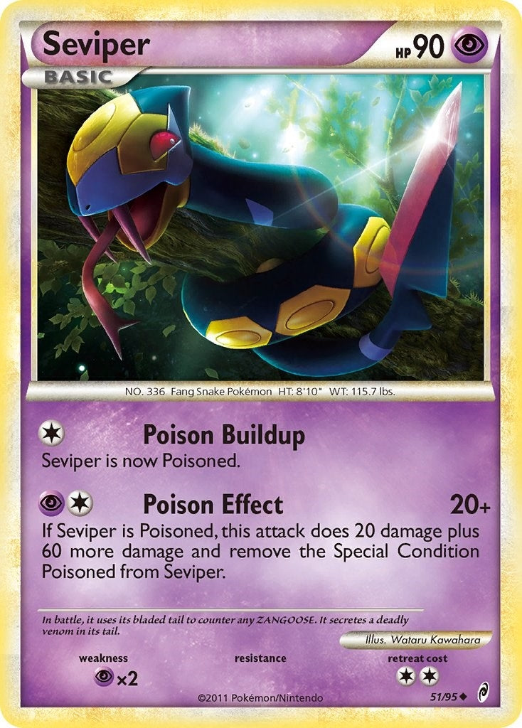 Image for Seviper (51/95) [Call of Legends] - Pokemon