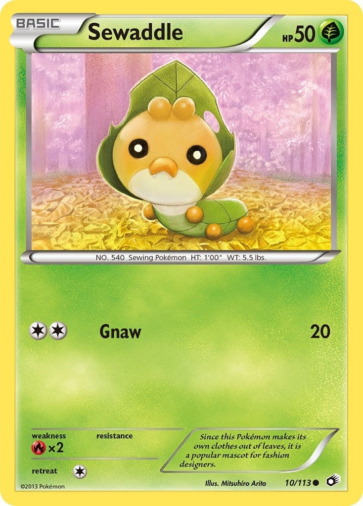Image for Sewaddle (10) (10/113) [Legendary Treasures] - Pokemon