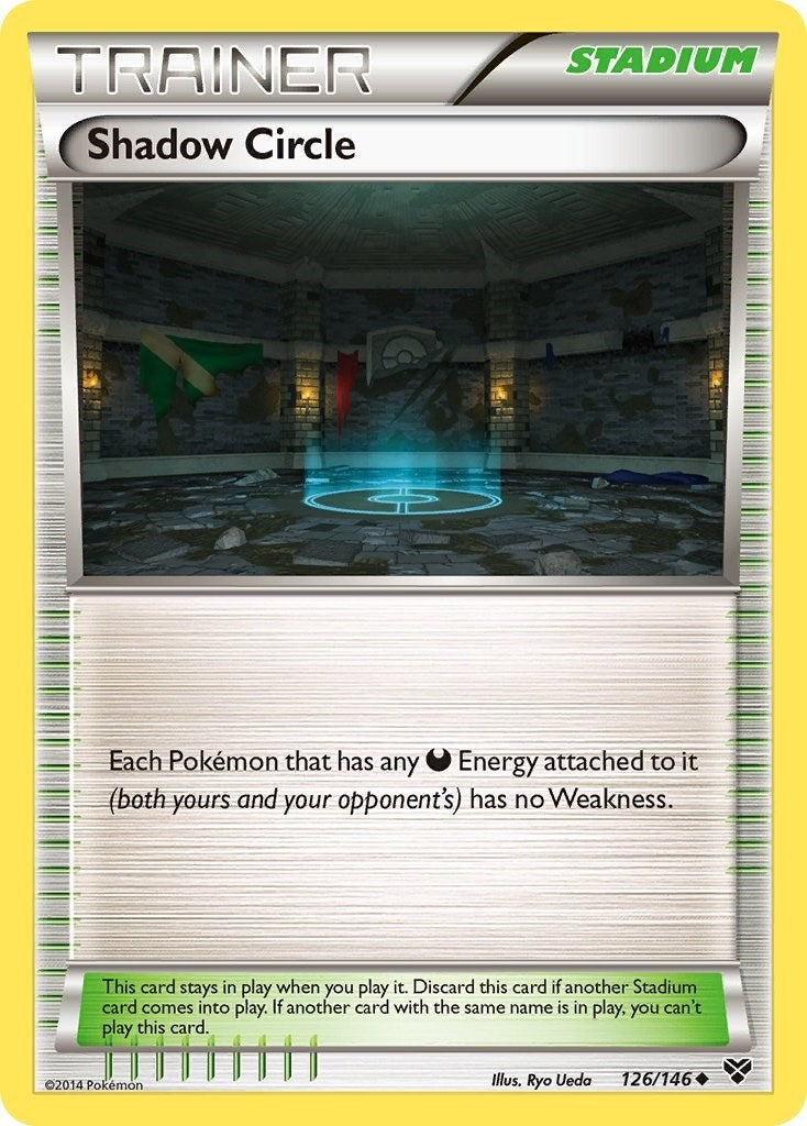 Image for Shadow Circle (126/146) [XY Base Set] - Pokemon