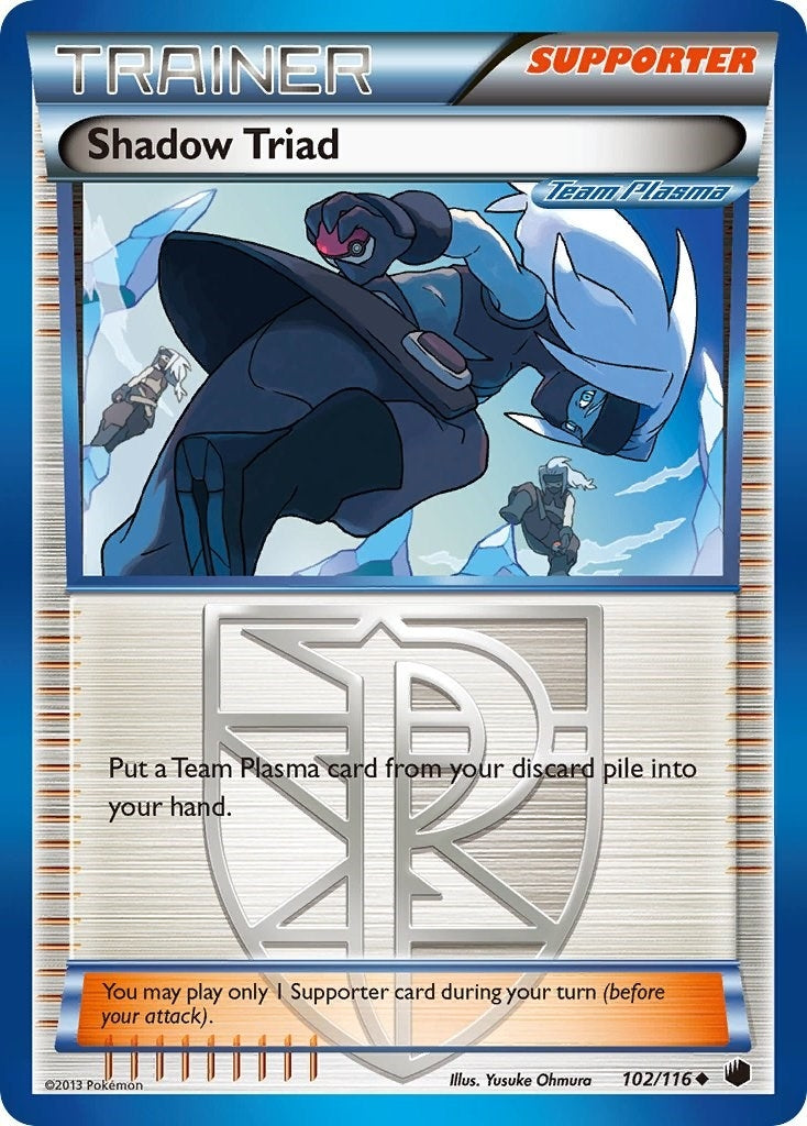 Image for Shadow Triad (Team Plasma) (102/116) [Plasma Freeze] - Pokemon