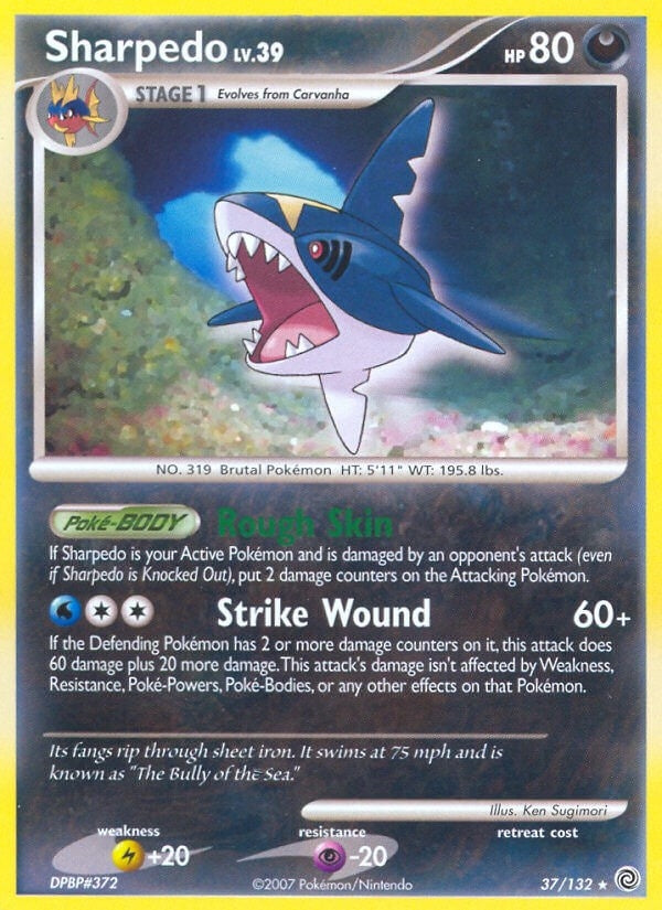 Image for Sharpedo (37/132) [Secret Wonders] - Pokemon