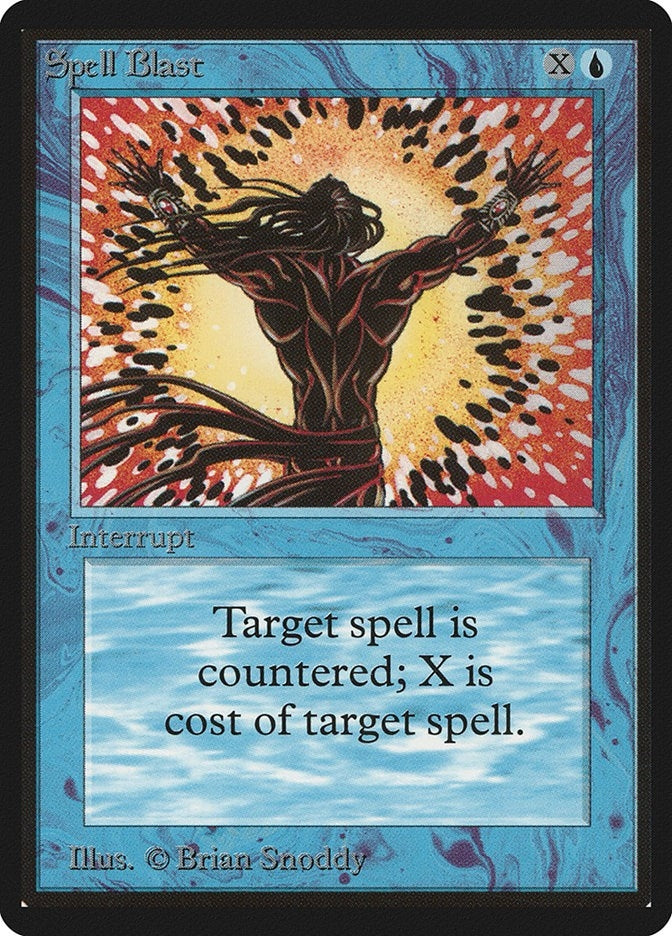 Image for Spell Blast [Beta Edition] - Magic: The Gathering